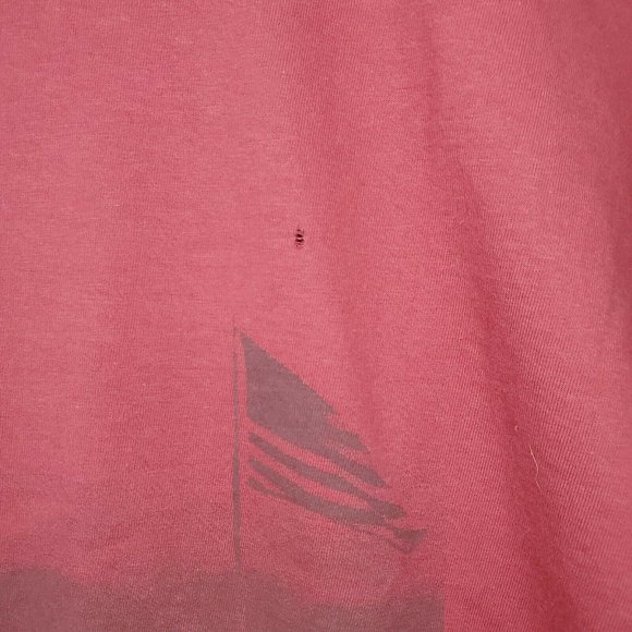 Authentic Pigment Garment Dyed Chimney Rock Burgundy Medium T Shirt - Picture 3 of 11